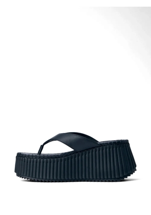 Chloé platform ridged-sole sandals - Black