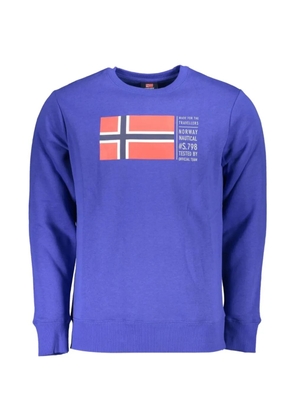 Norwegian Rain graphic-print crew-neck sweatshirt - Blue