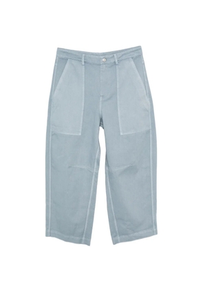 Roberto Collina panelled wide-leg trousers - Blue