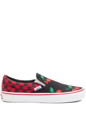 Valentino Garavani x Vans Cherryfic-print slip-on sneakers - Black