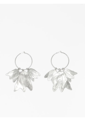 Jil Sander drop-design earrings - Silver
