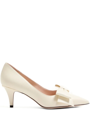 Valentino Garavani Bowow kidskin pumps - Neutrals