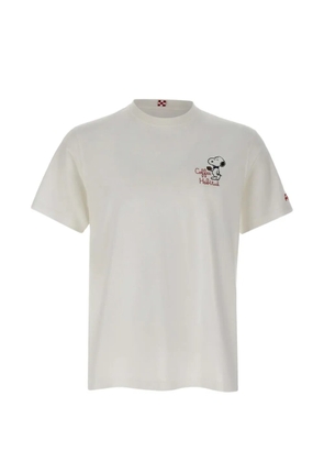 MC2 Saint Barth Snoopy-embroidered T-shirt - White