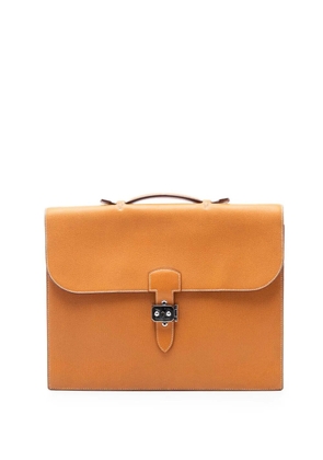 Hermès Pre-Owned 2007 Barenia Sac a Depeches 38 business bag - Brown