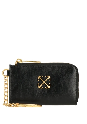 Off-White chain-link wallet - Black