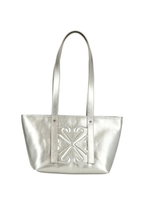Off-White East West tote bag - Silver
