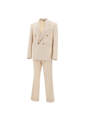 Ungaro double-breasted peak-lapel suit - Neutrals