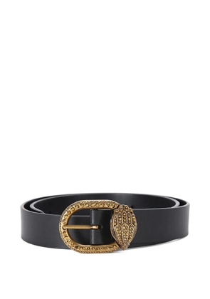 Kurt Geiger London Mayfair crystal-embellished belt - Black