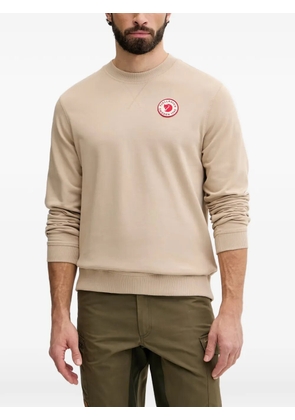 Fjällräven 1960 logo-patch sweater - Neutrals