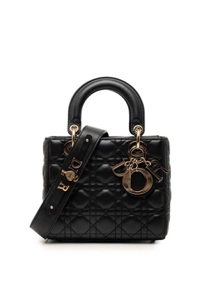Christian Dior Pre-Owned 2020 Small Lambskin Cannage My ABCDior Lady Dior satchel - Black