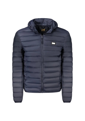 Cavalli Class quilted padded jacket - Blue