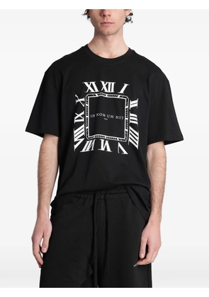 Ih Nom Uh Nit logo-print cotton T-shirt - Black