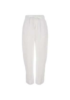 Semicouture drawstring trousers - White