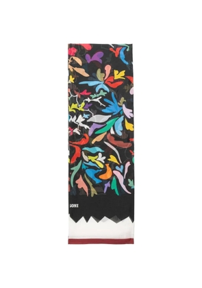 Missoni abstract-print scarf - Black