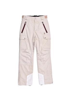 Brunello Cucinelli corduroy-effect cargo-pocket ski pants - Neutrals