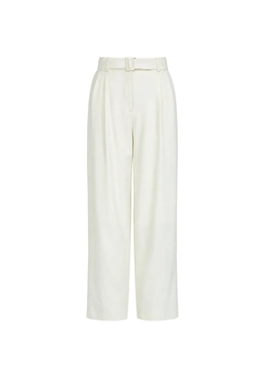 LGN Louis Gabriel Nouchi pleated belted trousers - White