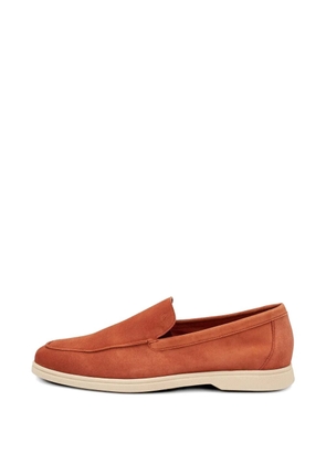 FRAU suede slip-on loafers - Orange