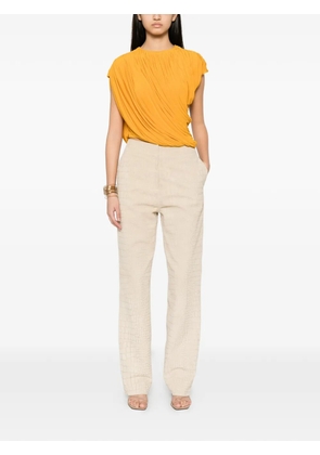 TOVE Murle draped top - Yellow