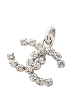 CHANEL Pre-Owned 1986-1988 CC-motif pendant - Silver