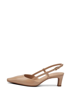 FRAU semi-polished leather slingbacks - Neutrals