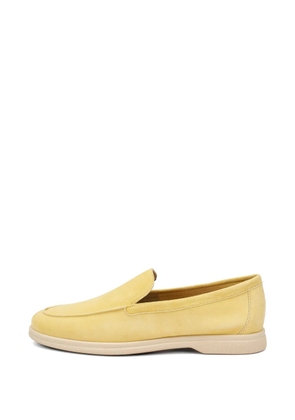 FRAU deconstructed suede loafers - Yellow