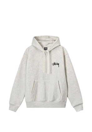 Stüssy 8 Ball Fade drawstring hoodie - Grey