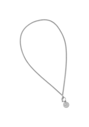 AllSaints curb-chain charm necklace - Silver