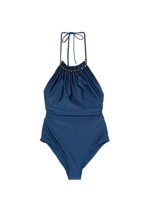 ZIMMERMANN Aster embellished swimsuit - Blue