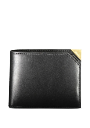 Calvin Klein logo-plaque leather wallet - Black