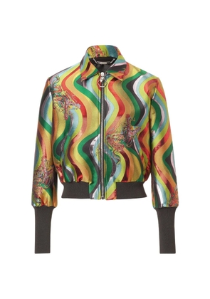 Philipp Plein PHILIPP Plein Bomber 'lipstick' - Green