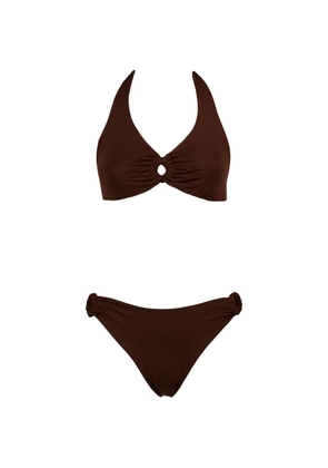 Fisico knotted bikini - Brown
