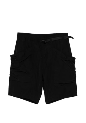 Goldwin logo-embroidered cargo shorts - Black