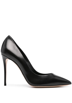 Casadei 100mm Julia leather pumps - Black
