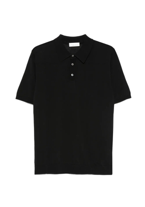Roberto Collina short-sleeve polo shirt - Black