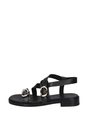 FRAU multi-strap leather sandals - Black