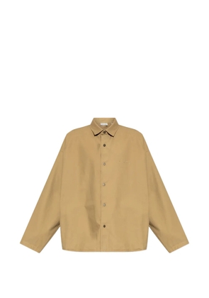 FEAR OF GOD ESSENTIALS Essentials logo-embroidered jacket - Neutrals