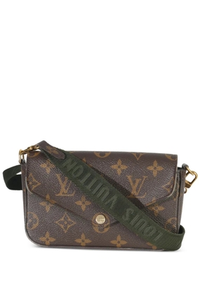 Louis Vuitton Pre-Owned 2021-2025 Felicie Strap & Go Monogram shoulder bag - Brown