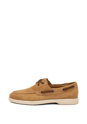 FRAU suede boat shoes - Neutrals