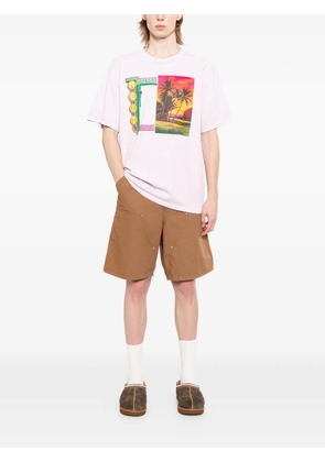 Melt graphic T-shirt - Pink