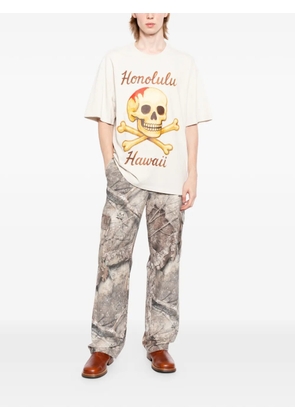 Melt graphic T-shirt - Neutrals