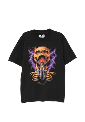 Melt graphic T-shirt - Black