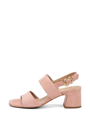 FRAU block-heel suede sandals - Pink