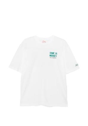 MC2 Saint Barth Delmar slogan-print cotton T-shirt - White