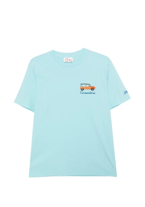 MC2 Saint Barth Portofino embroidered T-shirt - Blue