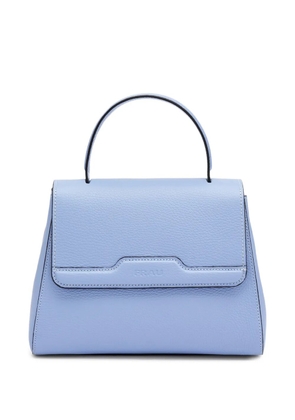 FRAU pebbled leather tote bag - Blue