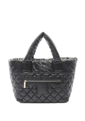 CHANEL Pre-Owned 2010-2011 small Coco Cocoon reversible tote bag - Black