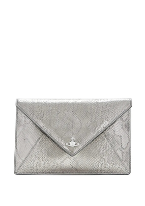 Vivienne Westwood Orb clutch bag - Silver