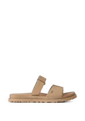 UGG GoldenGaze suede slides - Neutrals