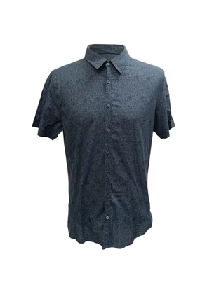 Gucci Pre-Owned Floral-print short-sleeve shirt - Blue