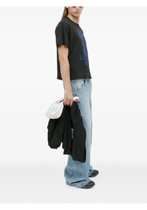 Praying Victim graphic-print shoulder bag - Pink